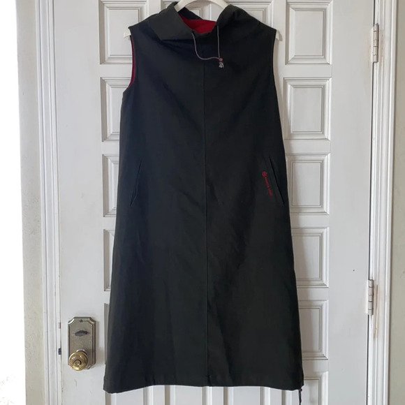 Luxury Japanese designer dress with drawstrings - Picture 4 of 16